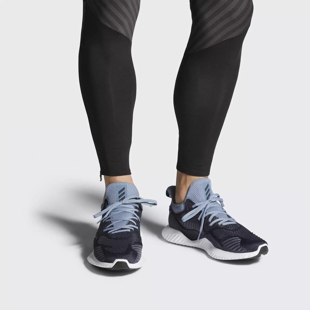 Adidas Alphabounce Beyond Tenis Para Correr Azules Para Mujer (MX-10549)